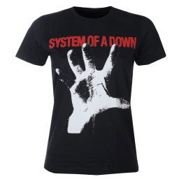 tričko dámské System Of A Down - Black - HYBRIS - WMX-5-SOAD005-H87-17-BK