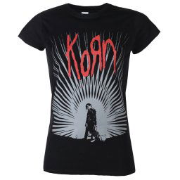tričko dámské Korn - A Jumbo Beam - Black - HYBRIS - PS-5-KORN004-H39-8-BK