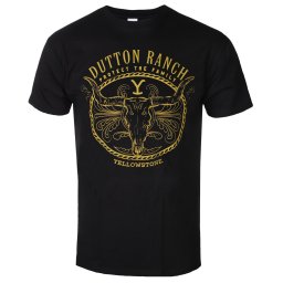 tričko pánské Yellowstone - Protect The Family - Black - HYBRIS - PM-1-YSTN001-H55-4-BK