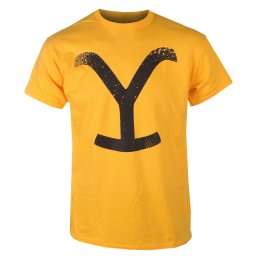 tričko pánské Yellowstone - Dutton Ranch Brand - Gold - HYBRIS - PM-1-YSTN011-H53-4-GD