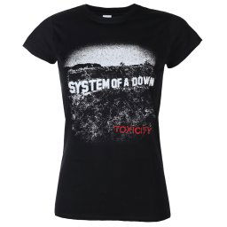 tričko dámské System Of A Down - Toxicity - Black - HYBRIS - WMX-5-SOAD001-H57-1-BK