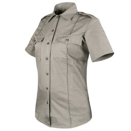 Košile dámská CLASS UNIFORM krátký rukáv SILVER TAN vel. L