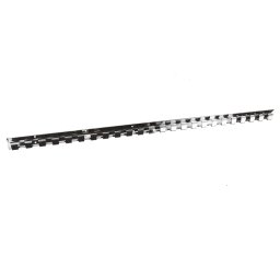 MenaVET Lišta s háčky na zavěšení PVC pásu 984x30x32 mm 42114MV
