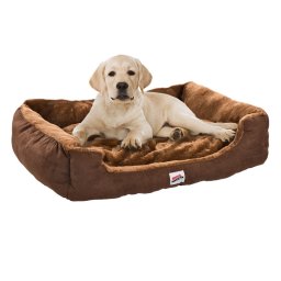 MenaVET Pelíšek pro kočky a psy Baily 75 cm, hnědo-béžový 86006MV