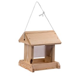 DEMA Krmítko pro ptáky dřevěné 20x16x21,5 cm Stieglitz 41484D