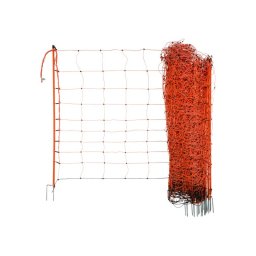 Kerbl Síť na elektrický ohradník 108 cm x 50 m oranžová 27254D