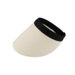 Dámský letní kšilt pružný, barva 1 přírodní sv.