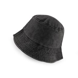 Bavlněný letní klobouk unisex, barva 4 černá tmavá