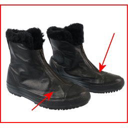 boty dámské zimní CONVERSE - CTAS Hi Rise Boot Shroud - BLK/BLK/BLK - POŠKOZENÉ - MY1075