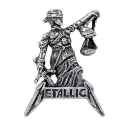 připínáček ALCHEMY GOTHIC - Metallica - Justice For All - PC513