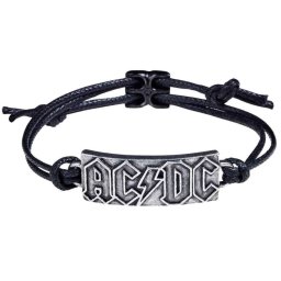 náramek ALCHEMY GOTHIC - AC/DC - Rectangular Logo - HRWL452