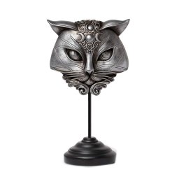 dekorace ALCHEMY GOTHIC - Sacred Cat - Masque - V132
