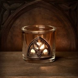 svícen na čajovou svíčku ALCHEMY GOTHIC - The Borley Relic - CS21