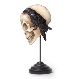 dekorace ALCHEMY GOTHIC - Nevermore Skull - Masque - V122