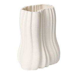 Ferm Living designové vázy Moire Vase Off-White S