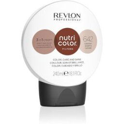 Revlon Professional - Nutri Color 3 in 1 Cream Nr. 642 Masky a kúry na vlasy 240 ml Hnědá unisex
