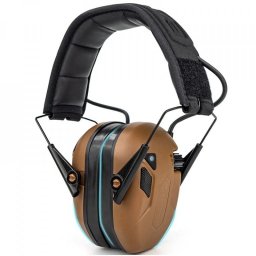 EARMOR sluchátka elektronická M300T s BlueTooth COYOTE BROWN