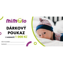 Dárkový poukaz 1000,- Kč