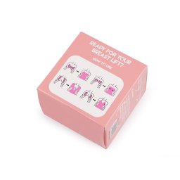 Boob tape páska na prsa samolepicí šíře 5 cm tělová, barva tělová
