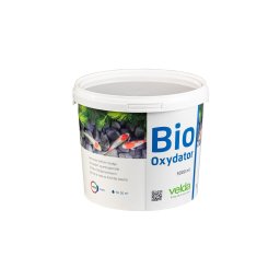 Biologický přípravek dodávající kyslík do jezírka. Obsahuje bakterie, které dokáží rozkládat hrubé nečistoty a usazeniny na dně jezírka.