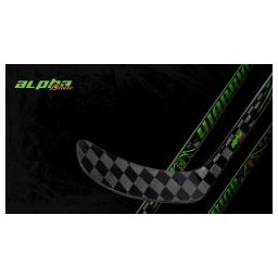 Hokejka Warrior Alpha Deluxe flex 75 SR levé (levá ruka dole) W03