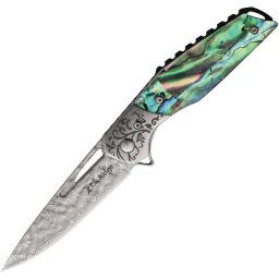 Elk Ridge nůž zavírací ABALONE hladké ostří