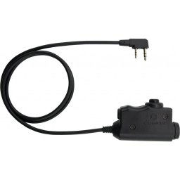 EARMOR spínač PTT M51 - Kenwood 2-pin