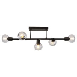 Rabalux stropní svítidlo Sullivan E14 5x MAX 40W černá 3296