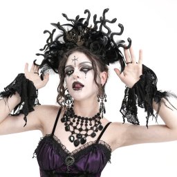 čelenka DEVIL FASHION - Serpent Witch - EAS021