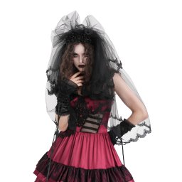 závoj DEVIL FASHION - Ghost - AS192