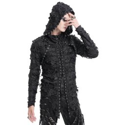 tričko pánské s dlouhým rukávem DEVIL FASHION - Apocalyptic Gothic Punk -TT283