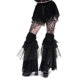 návleky na nohy DEVIL FASHION - Black Gothic - AS194