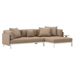 Vitra designové sedačky Anagram Sofa 2-Seater & Chaise Lounge