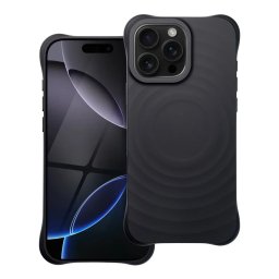 Kryt / obal Silicone Zephyr Mag Cover iPhone 16 Pro - černý