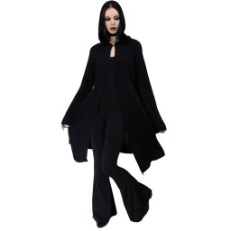 svetr dámský (cardigan) KILLSTAR - Venomheart - Black - KSRA012538