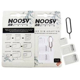 Tel1 Noosy Nano SIM + Micro SIM adaptér (3ks) 25481