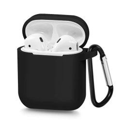 Pouzdro Vennus Protective Silicone Case AirPods 1/2 - Černé