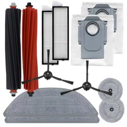 12ks Sada HEPA filtry, kartáče, sáčky a mopy pro ROBOROCK S8 Max Ultra, S8 MaxV Ultra