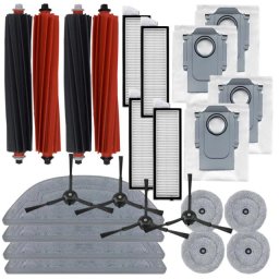 24ks Maxi sada kartáčů, filtrů, mopů a sáčků pro ROBOROCK S8 Max Ultra, S8 MaxV Ultra