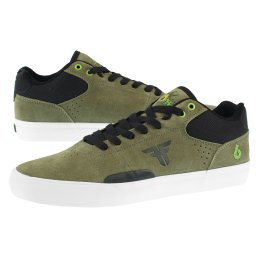 boty pánské FALLEN - The Fiend Ii - Olive Black Lime Elliot Sloan - FMV1ZA27 OLIVE BLACK LIME