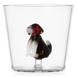 Ichendorf Milano designové sklenice na vodu Dogs Tumbler English Foxhound