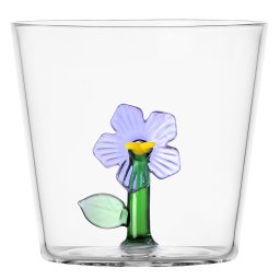 Ichendorf Milano designové sklenice na vodu Botanica Tumbler Lilac Flower