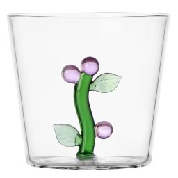 Ichendorf Milano designové sklenice na vodu Botanica Tumbler Pink Flower