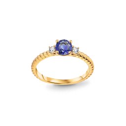 Diamantový prsten s tanzanitem Elis IZBR1297