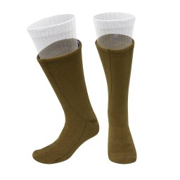 Ponožky - zateplovací vložky POLAR fleece COYOTE BROWN vel. 37-41