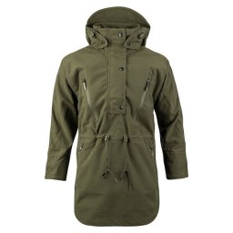 Bunda - parka dlouhá ARGYLL Smock ZELENÁ vel. L