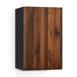 Blumfeldt Vysoká skříň WoodVista, Soft-Close, hliníkové úchyty, udržitelné materiály