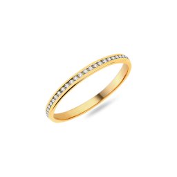 Dámský snubní prsten s diamanty 1,8 mm IZKR008-F-BR