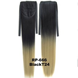 Girlshow Culík, cop na zavazování rovný OMBRE - odstín Black T 24