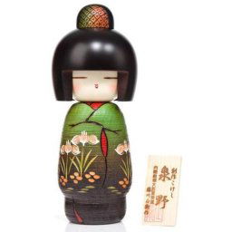 Japonská panenka Kokeshi Izumino 20 cm